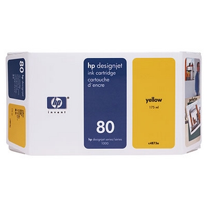 Mực in HP 80 350-ml Yellow Ink Cartridge (C4848A)